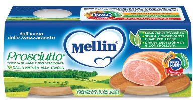 Jamón homogeneizado Mellin 2 x 120 g