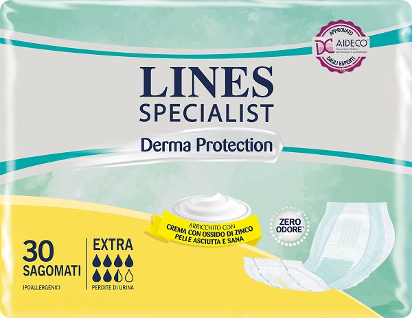 Lines specialist derm pannolone sagomato extra 30 pezzi