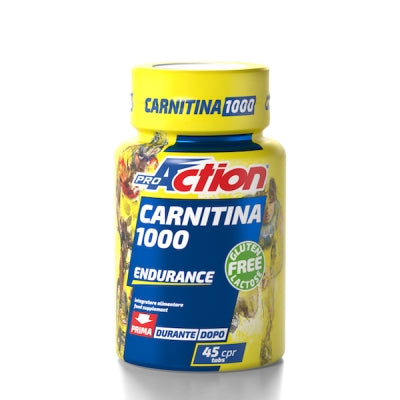 Proaction carnitina 1000 45 comprimidos