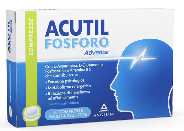 Acutil fósforo avance 50 comprimidos