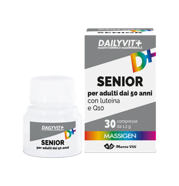 Dailyvit+ senior multivitaminico e multiminerale 30 compresse