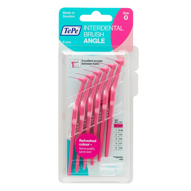 Tepe angle scovolino rosa 0,4mm 6 pezzi