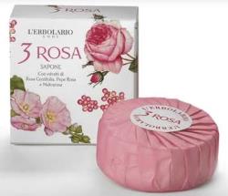 L'ERBOLARIO 3 Rosa - saponetta profumata 100 g