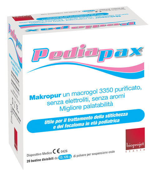 Pediapax polvere 20 bustine 13,125 g