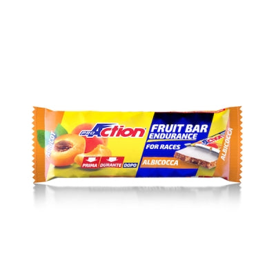 Barrita energética Proaction fruit bar albaricoque 40 g