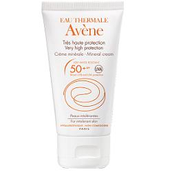 Eau thermale avene crema schermo minerale 50+ 50 ml