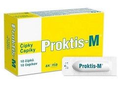 Proktis-m 10 supositorios 2 g