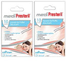 Cerotto per sutura medipresteril delicati tessuto non tessuto 6,4x108mm 10 pezzi