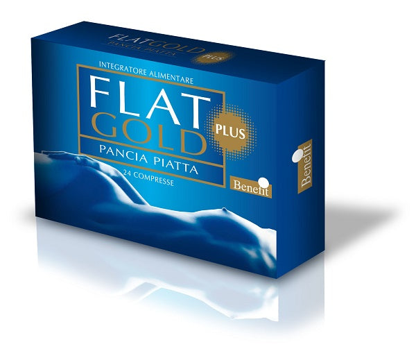 Flat gold plus 24 compresse