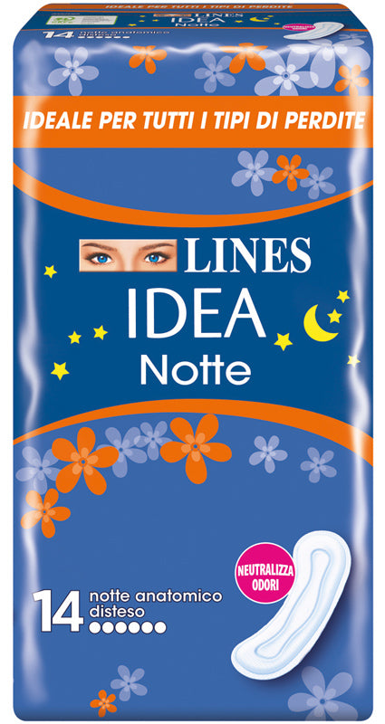 Lines idea notte senza ali 14 pezzi