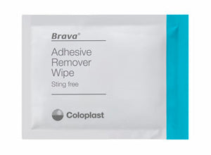 Brava gentle detachment remover wipes for ostomy adhesives and devices 30 pieces