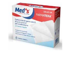 Compressed gauze meds farmatexa 12/8 18x40cm 12 pieces