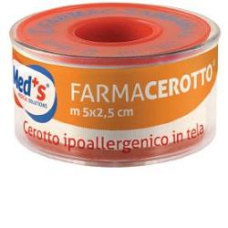 Cerotto meds ipoallergenico tela 500x5 cm