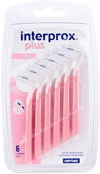 Interprox plus nano rosa 6 pezzi