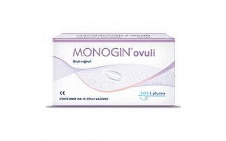 Óvulos vaginales Monogin 10 piezas