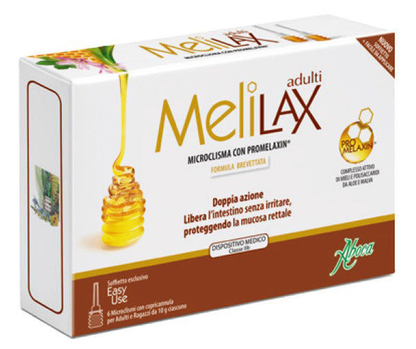 ABOCA - Melilax adulti microclismi 6 pezzi 10 g