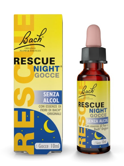 Rescue original night senza alcol gocce 10 ml