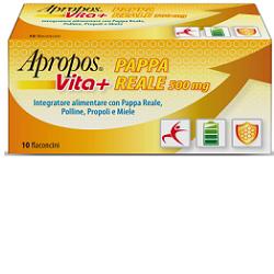 Apropos vita+ royal jelly 500 mg 10 vials 10 ml