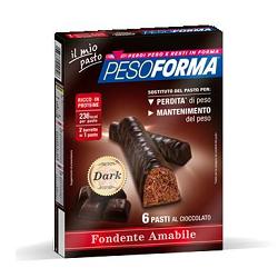 Pesoforma dark bars 12 x 31 g