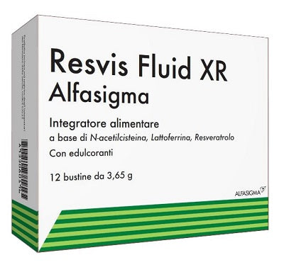 RESVIS Fluid XR Integratore Fluidificante Bronchiale - 12 bustine