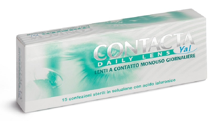 Lente a contatto monouso giornaliera contacta daily lens yal 15 -1,50 15 pezzi