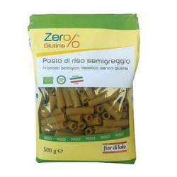 Zero% glutine rigatoni di riso integrale senza glutine bio 500 g