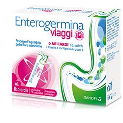 Enterogermina travel 12 orosoluble sachets standard pack