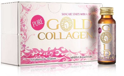 Gold collagen pure 10 bottles 50 ml