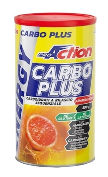 Proaction carbo plus naranja sanguina 530 g