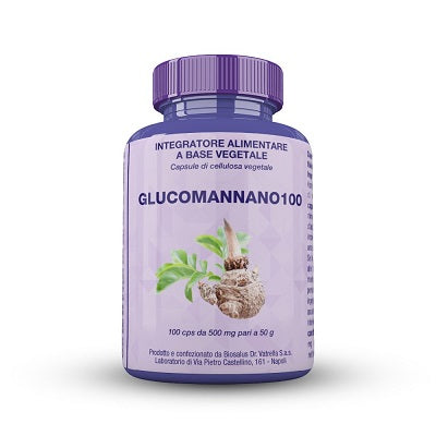 Glucomanano100 100 cápsulas 50 gramos