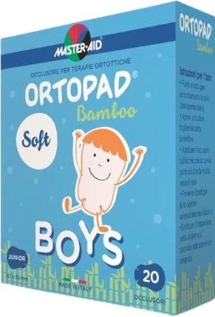 Cerotto oculare per ortottica ortopad soft boys regular 20 pezzi