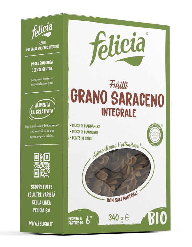 Felicia fusilli sarraceno ecológico 340 g