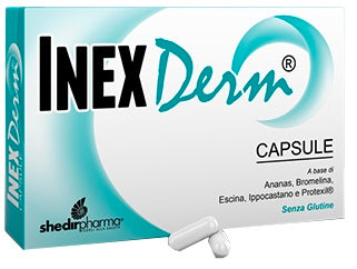 Inexderm 30 capsule blister astuccio 15,75 g