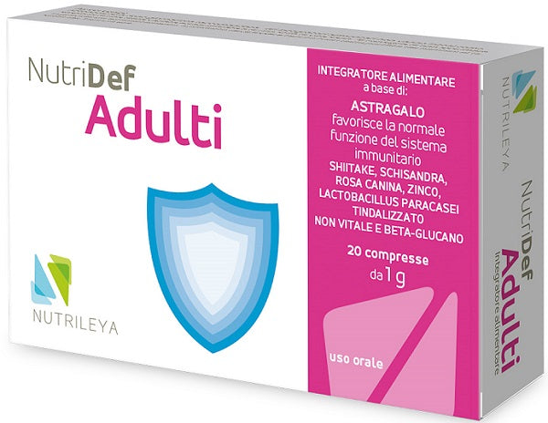 Nutridef adultos 20 comprimidos