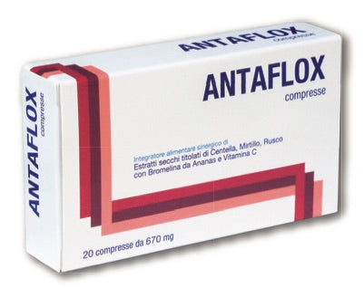 Antaflox 20 comprimidos