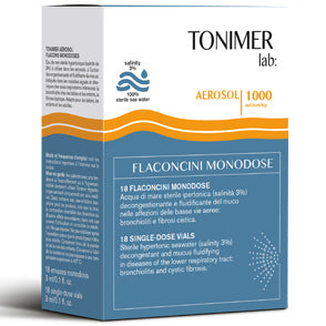 Tonimer lab aerosol 18 flaconcini 3 ml monodose