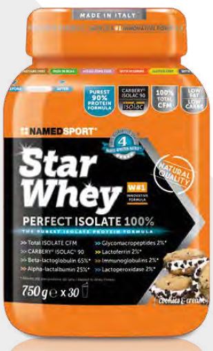 Galletas y nata Star Whey 750 g