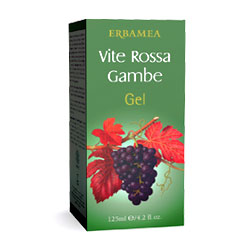 Vite rossa gambe gel 125 ml