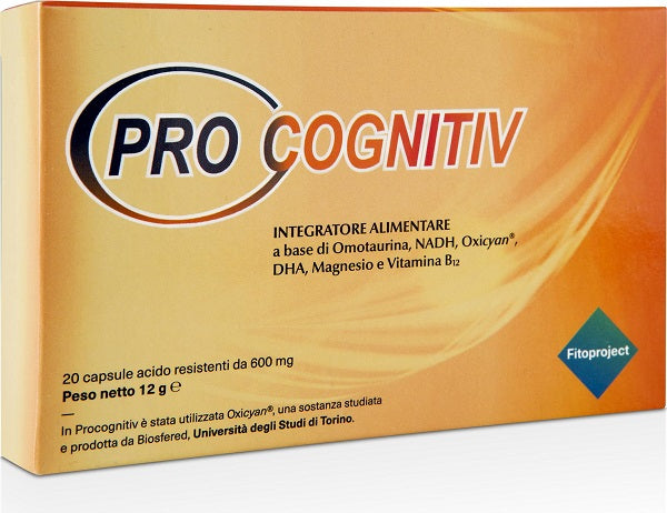 Procognitiv 20 cápsulas 12 g