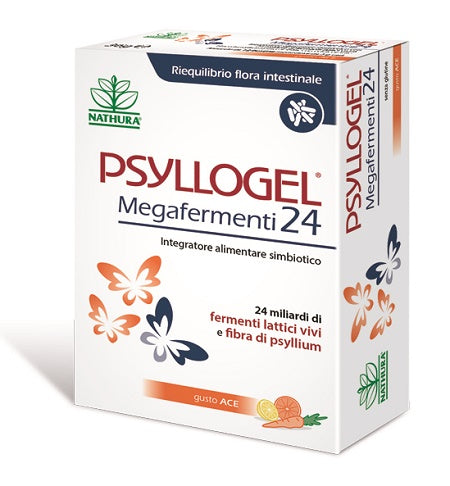 Psyllogel megafermenti 24 ace 12 buste 3 g