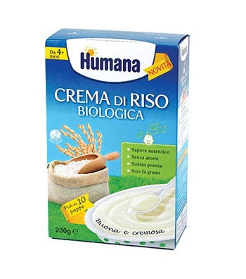 Humana crema de arroz ecológica 230 g