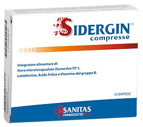 Sidergina 30 comprimidos