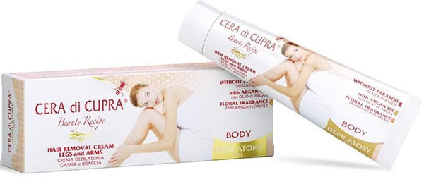 Cera di cupra crema depilatoria gambe braccia 100 ml