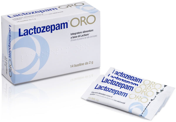 Lactozepam oro orodispersible granules based on lactium 14 sachets of 2 g