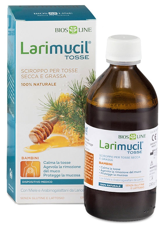 Larimuciltosse bambini sciroppo 175 ml ce 0476 230 g