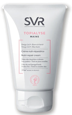 SVR - Topialyse - Crema Mani Nutriente e Lenitiva per Mani Danneggiate 50 ml