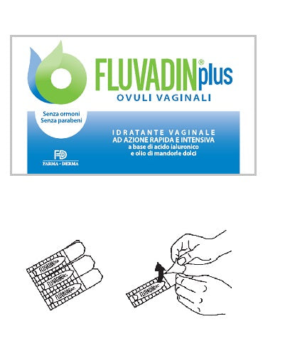 Fluvadin plus óvulos vaginales 10 piezas