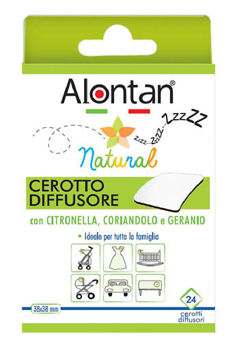 Alontan apósito adhesivo natural antimosquitos 21 piezas