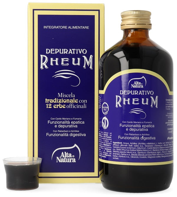 Depurativo rheum miscela erbe officinali 250 ml