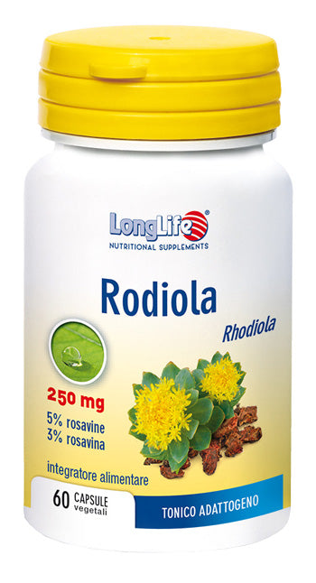 Longlife rhodiola 60 vegetable capsules